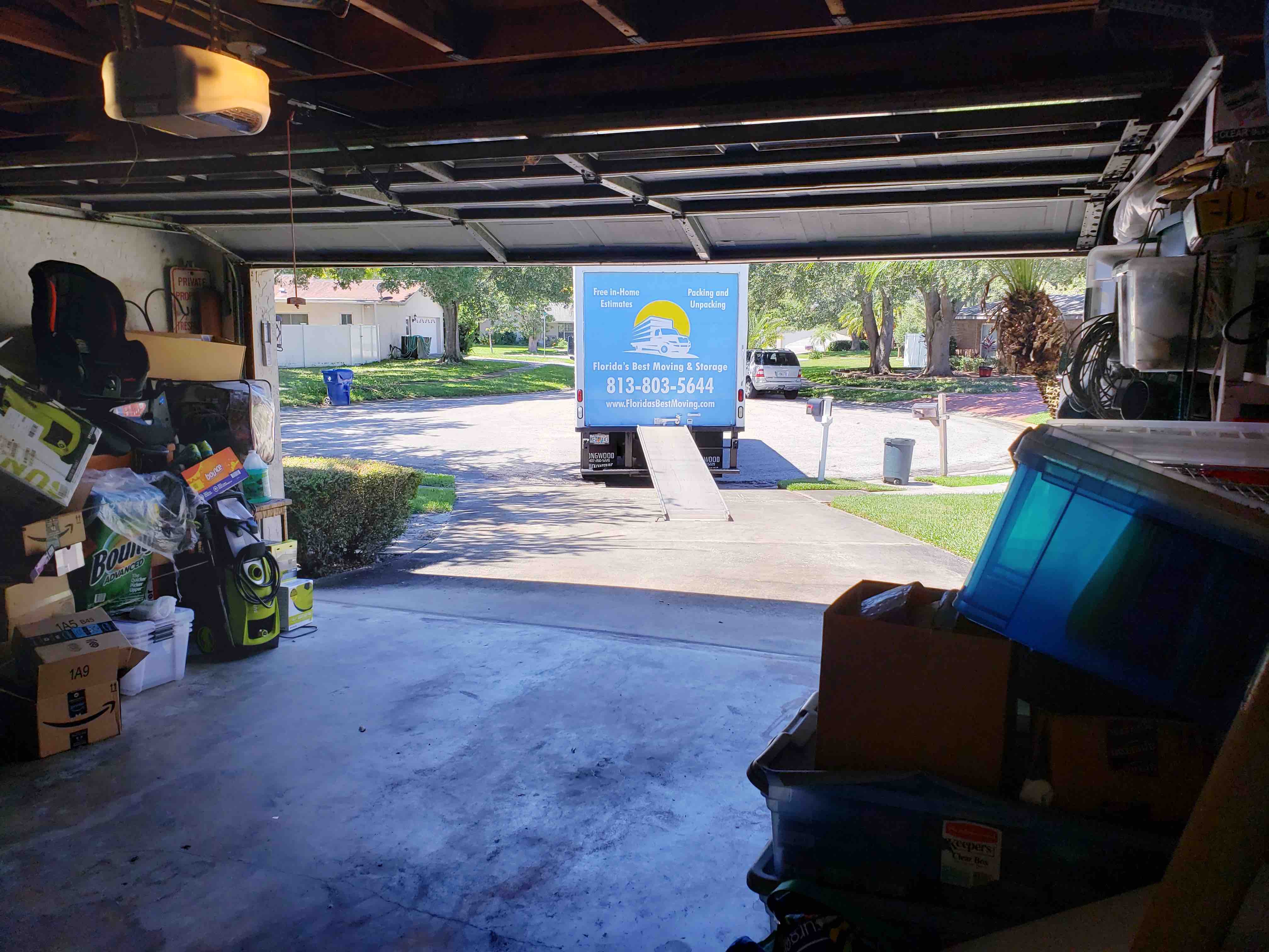 Best Movers Tampa Bay - Florida's Best Moving and Storage Tampa Bay - Assisted Living Movers Tampa Bay Truck Photo